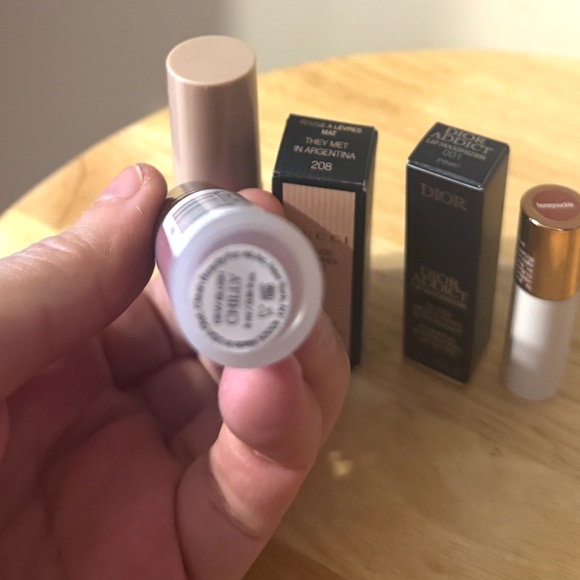 Set of six mini trial sizes luxury and high-end lipsticks and blush NEW - Picture 11 of 14